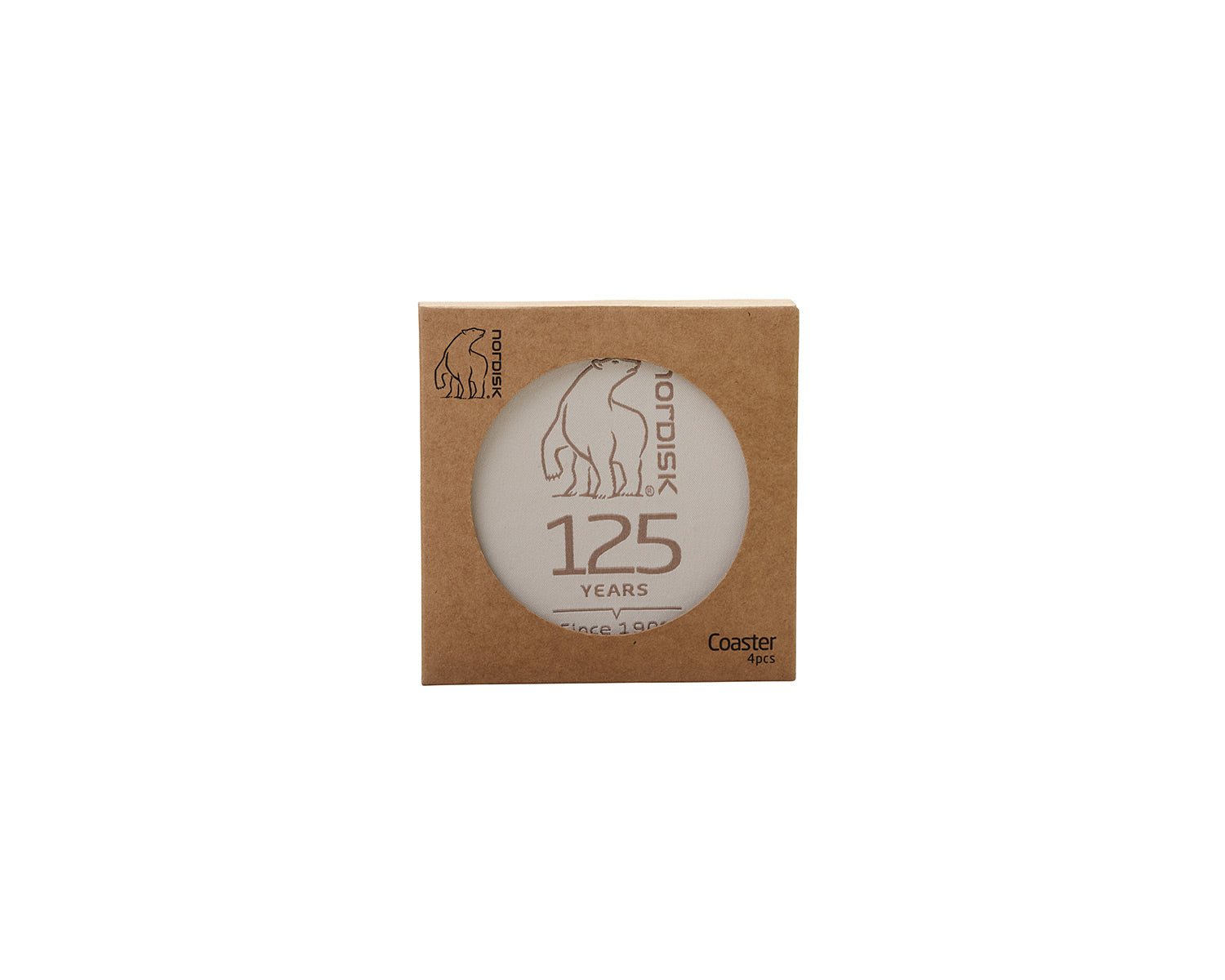 125 Års Glasbrikker (4 stk.) - Sandshell
