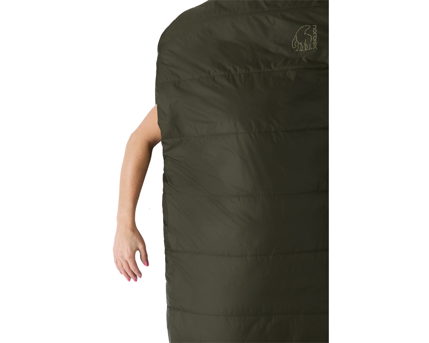 Knuth ±0° Wide Mummy Sleeping Bag - Forest Night Green