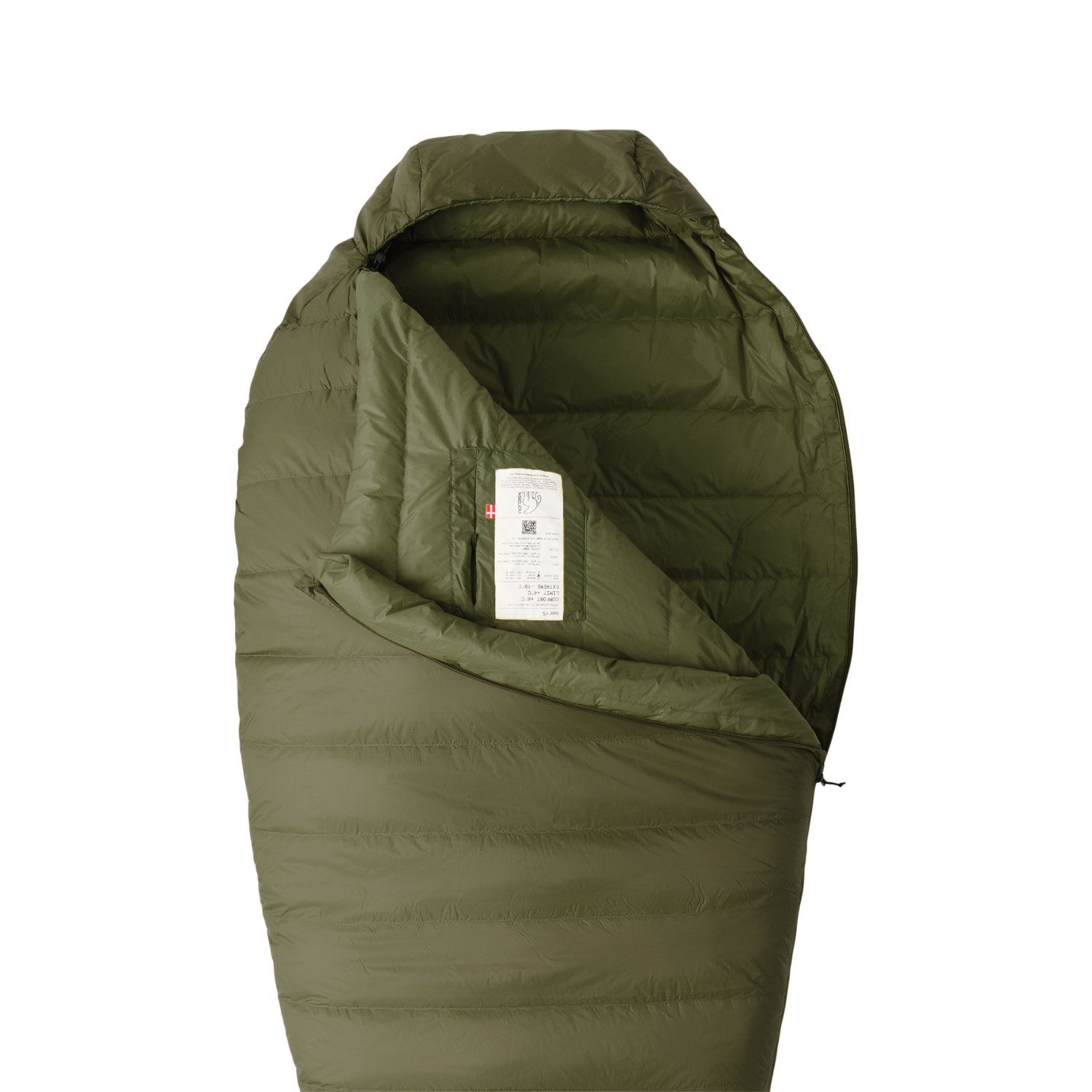 Iver +5° Mummy Sovepose - Forest Night Green