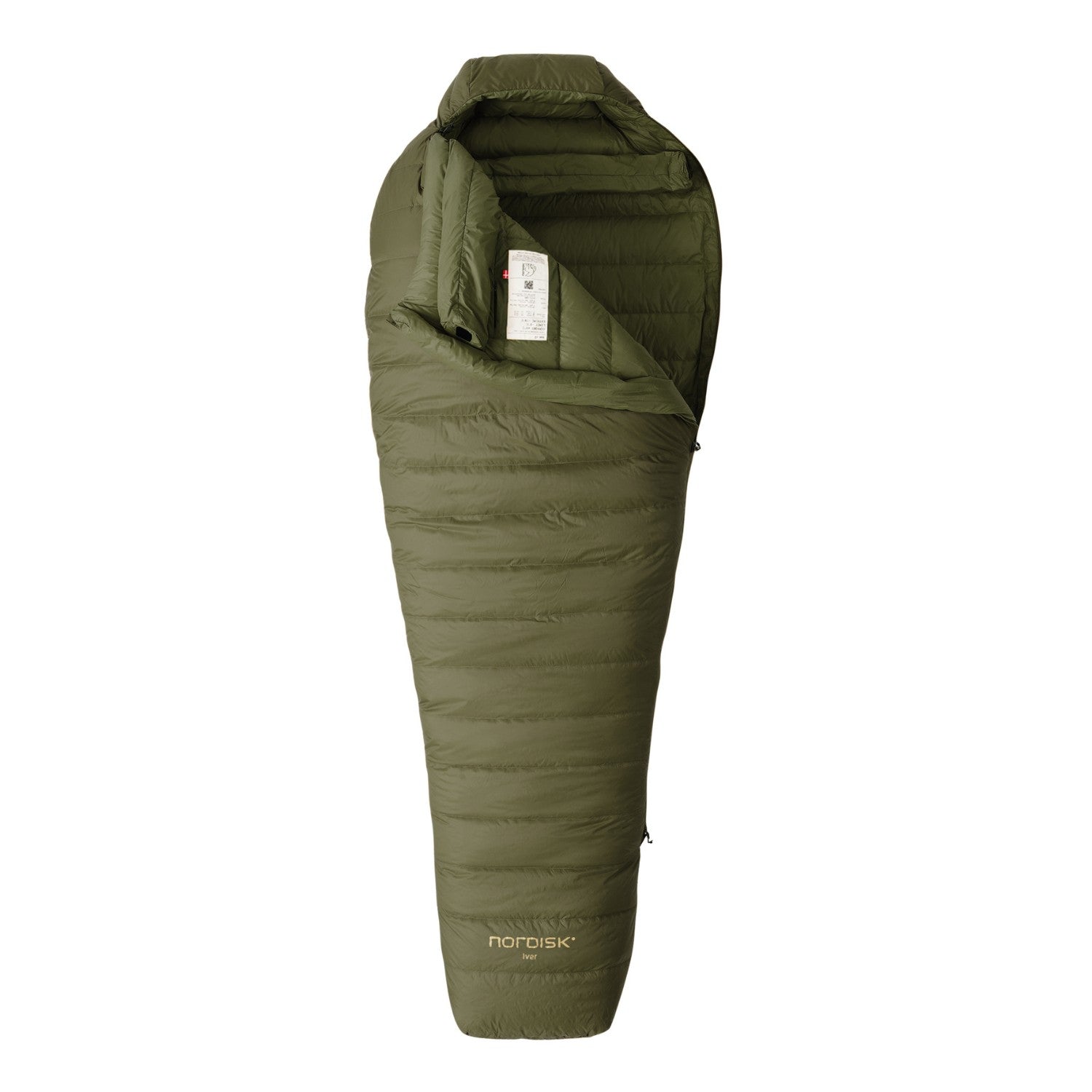 Iver ±0° Mummy Sovepose - Forest Night Green