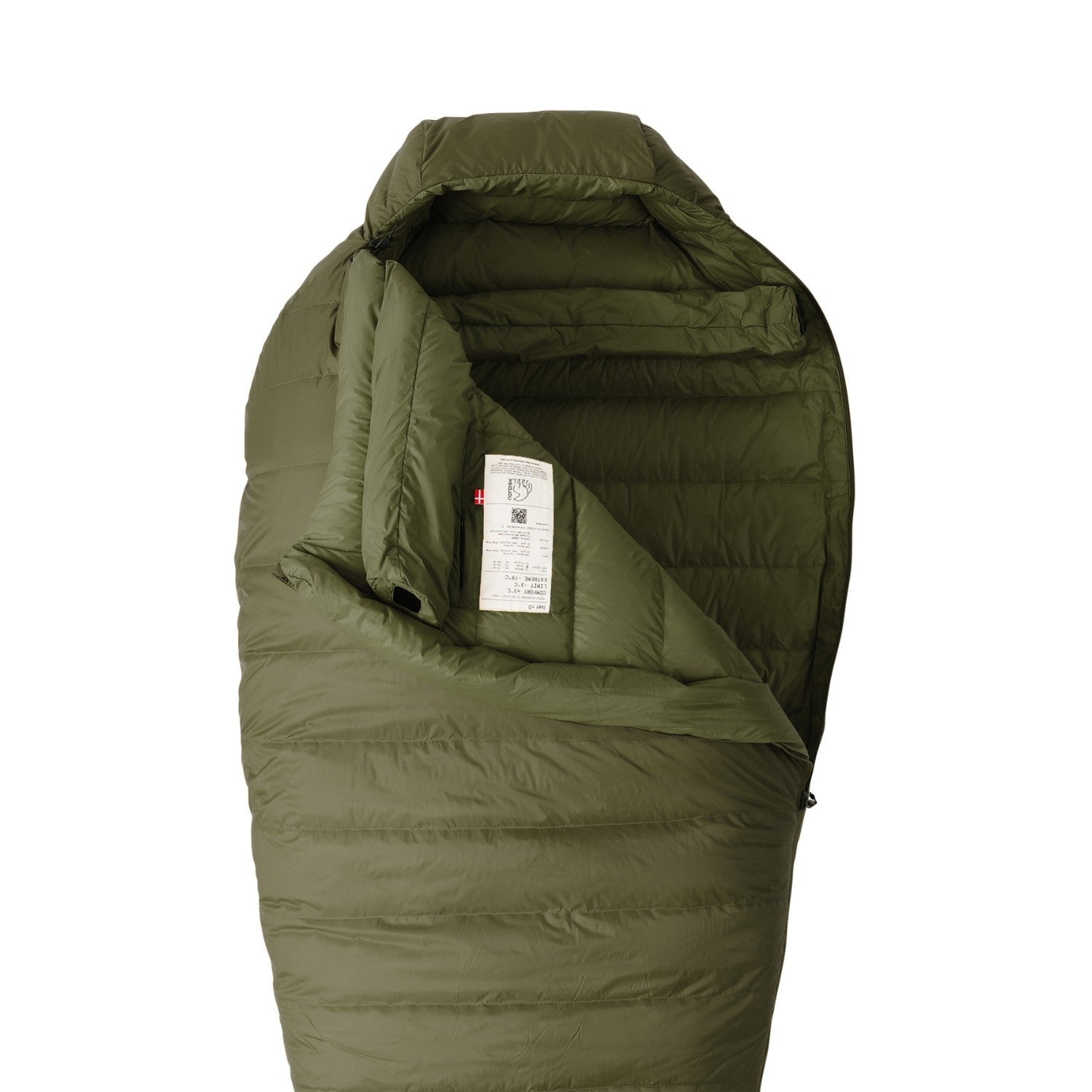 Iver ±0° Mummy Sovepose - Forest Night Green
