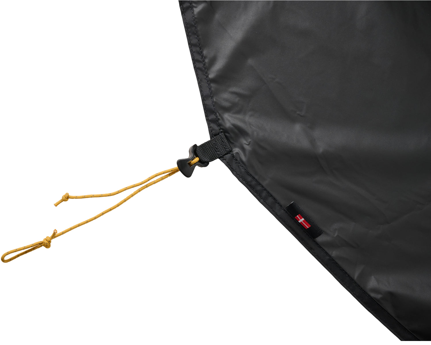 Oppland 2 PU/SI/LW Teltunderlag - Black