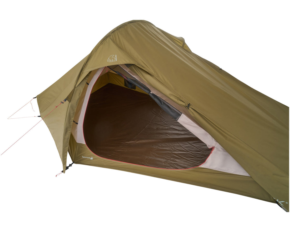 Telemark 2.2 PU Tent - 2 person | Dark Olive Green