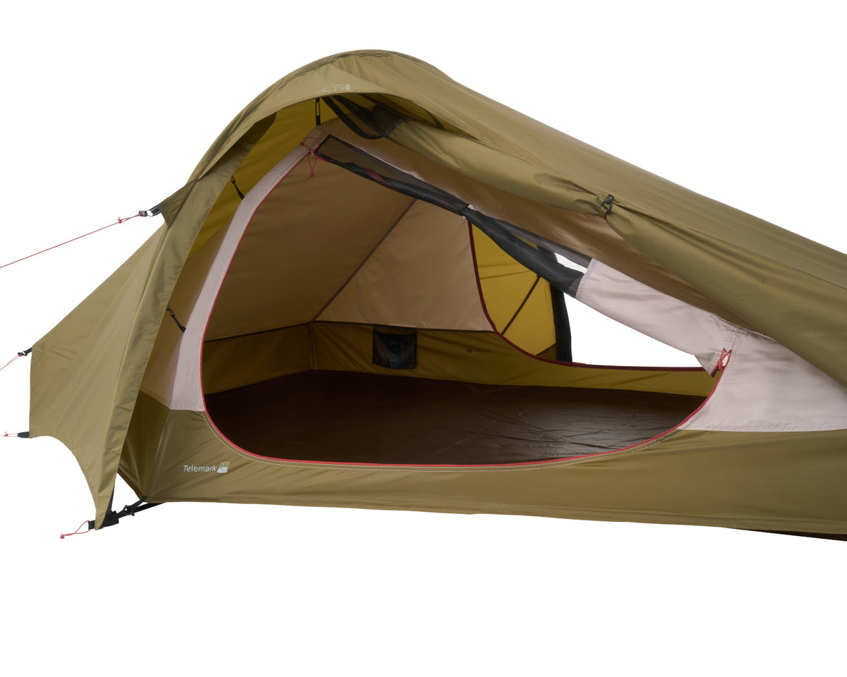 Telemark 2.2 PU Tent - 2 person | Dark Olive Green