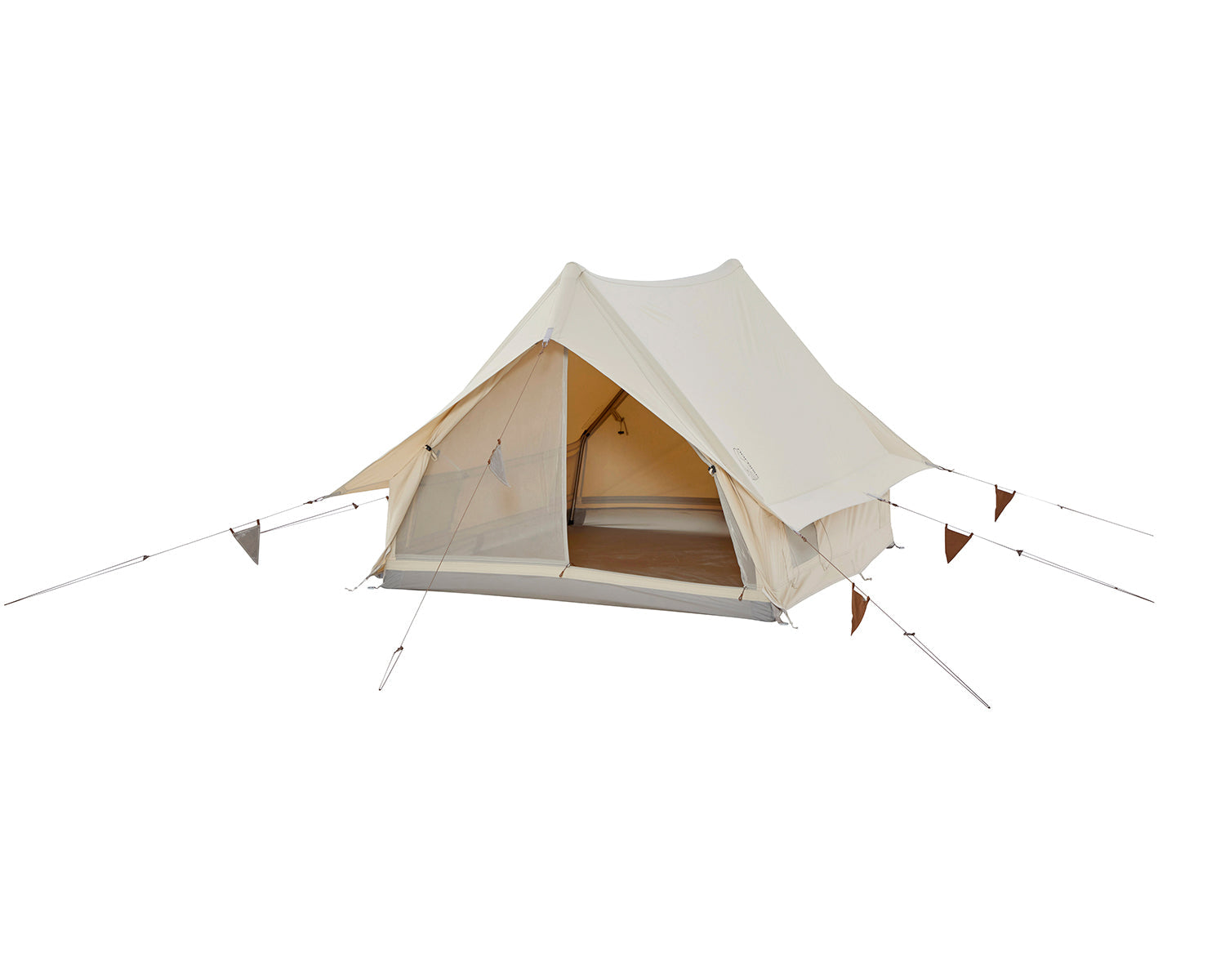 Ydun Tech Mini Glamping Tent Incl. Colour Pack - 2 personer | Dachshund Chocolate
