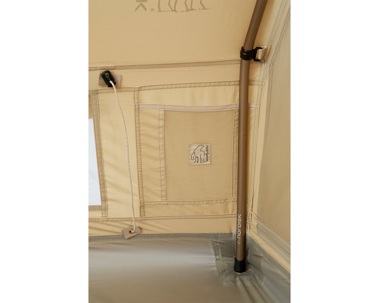 Ydun Tech Mini Glamping Tent Incl. Colour Pack - 2 personer | Dachshund Chocolate