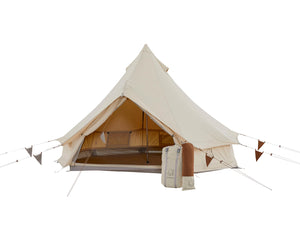 Asgard Tech Mini Glamping Tent Incl. Colour Pack - 2 personer | Dachshund Chocolate