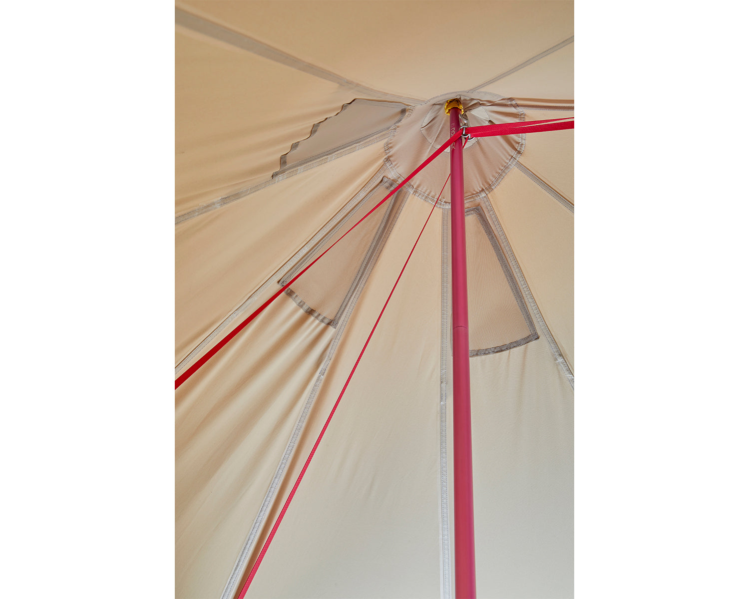 Asgard Tech Mini Glamping Tent Incl. Colour Pack - 2 personer | Azalea Cherry Pink