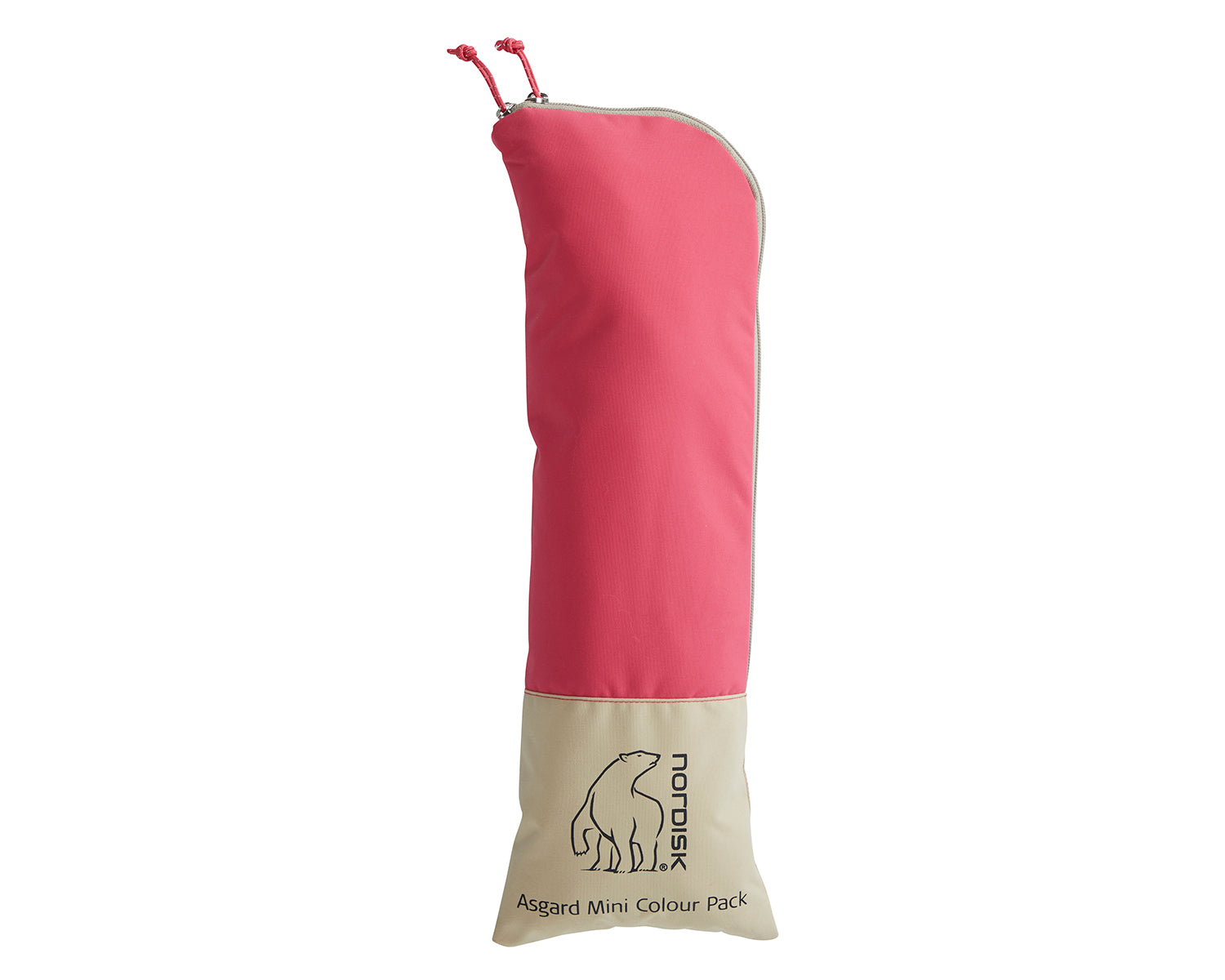Asgard Tech Mini Glamping Tent Incl. Colour Pack - 2 personer | Azalea Cherry Pink