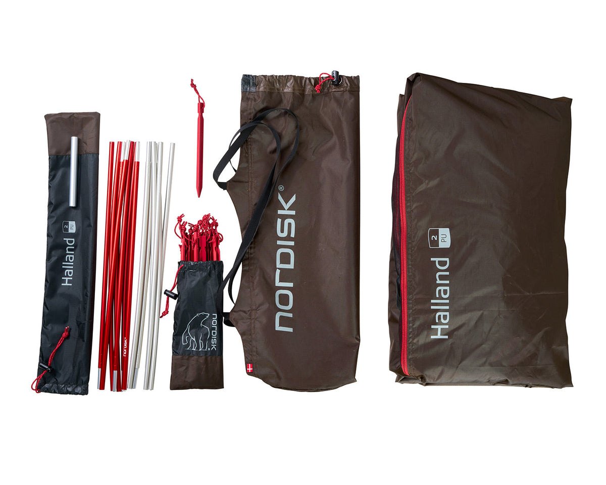 Halland 2 PU Tent - 2 person | Jet Set Black