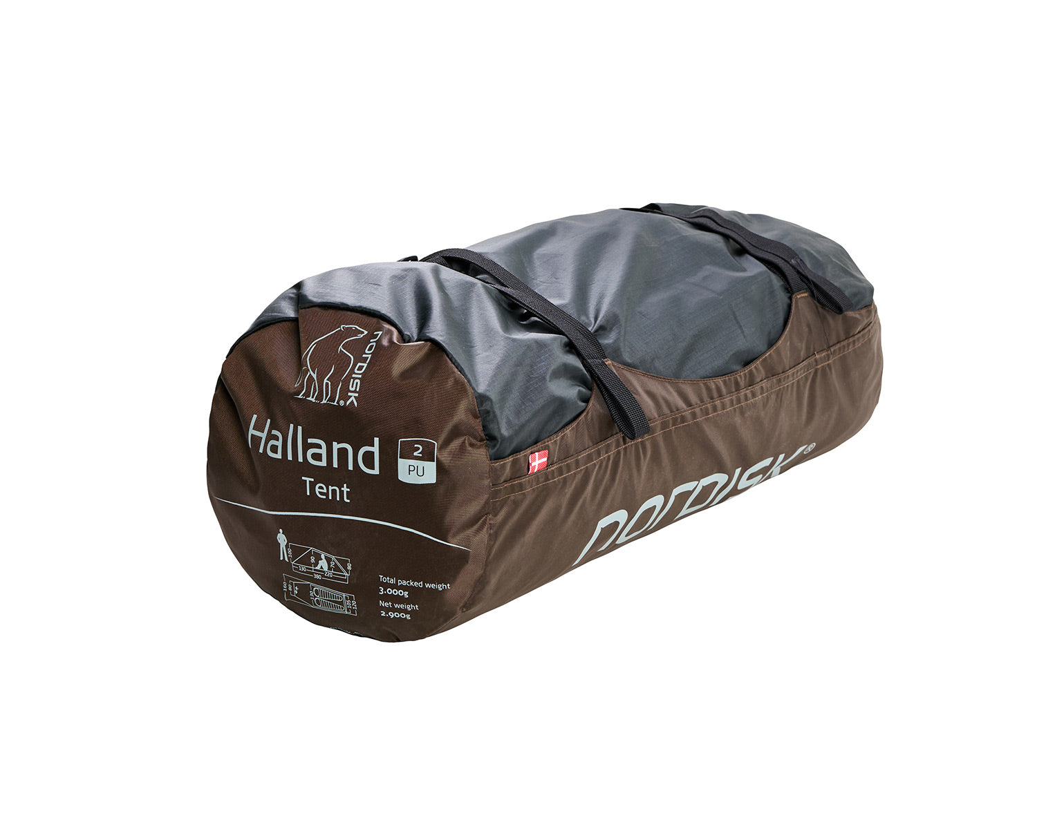 Halland 2 PU (2.0) Telt - 2 personer | Jet Set Blue