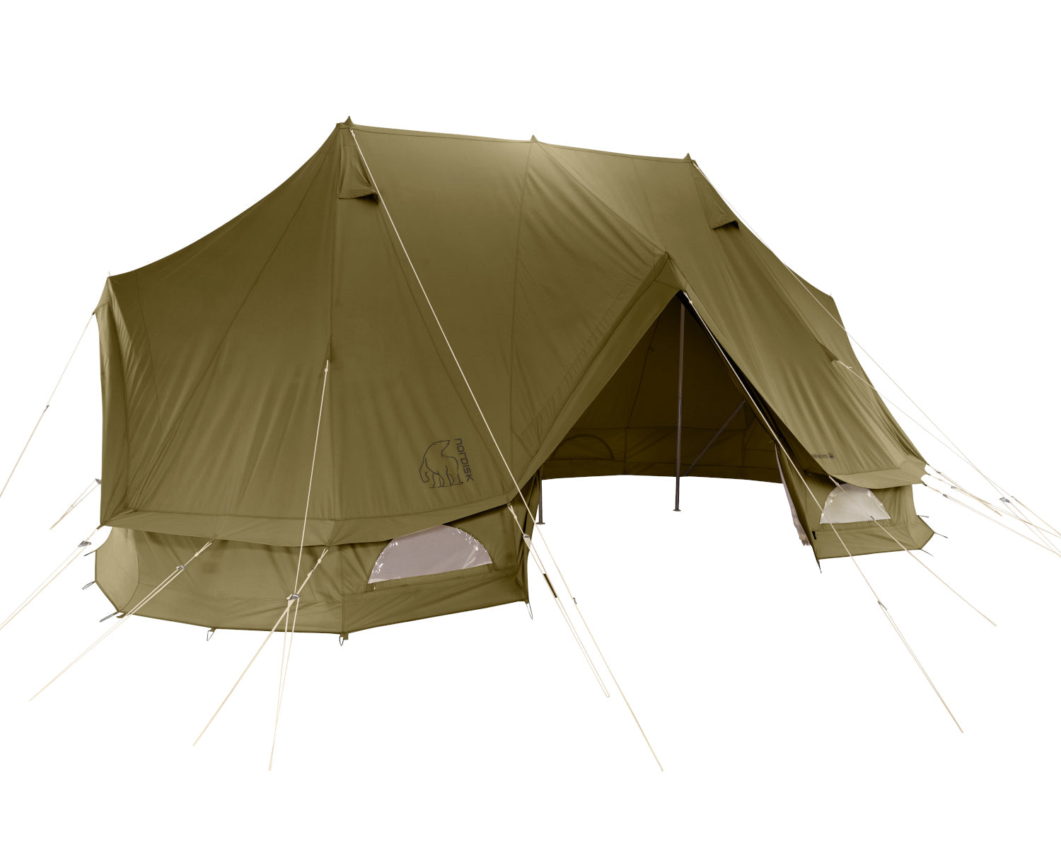 Vanaheim 24 Glampingtelt - 24 m² | 16 personer | Green Khaki