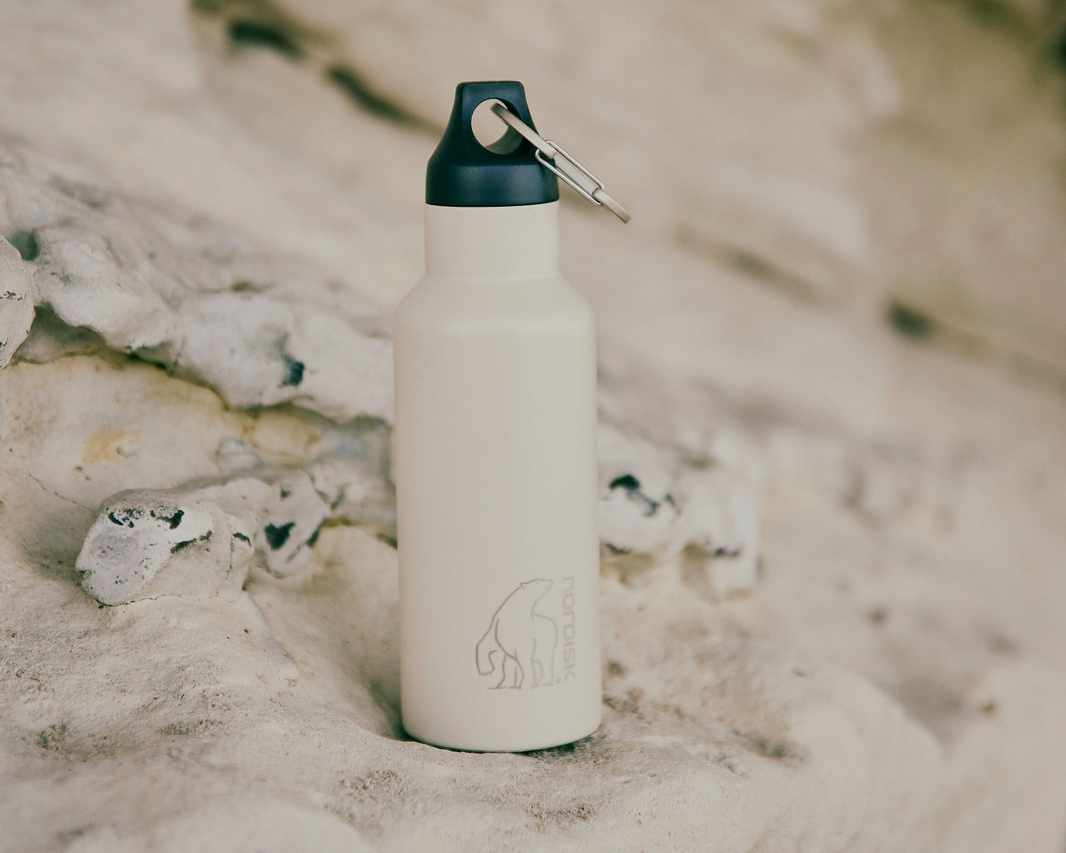 Drikkeflaske Stål 500ml - Sandshell