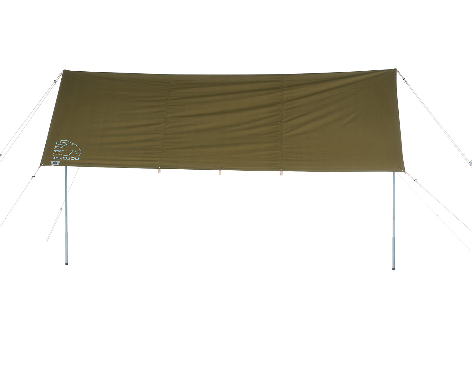 Kari 12 Bomuldstarp - 12 m² | Green Khaki