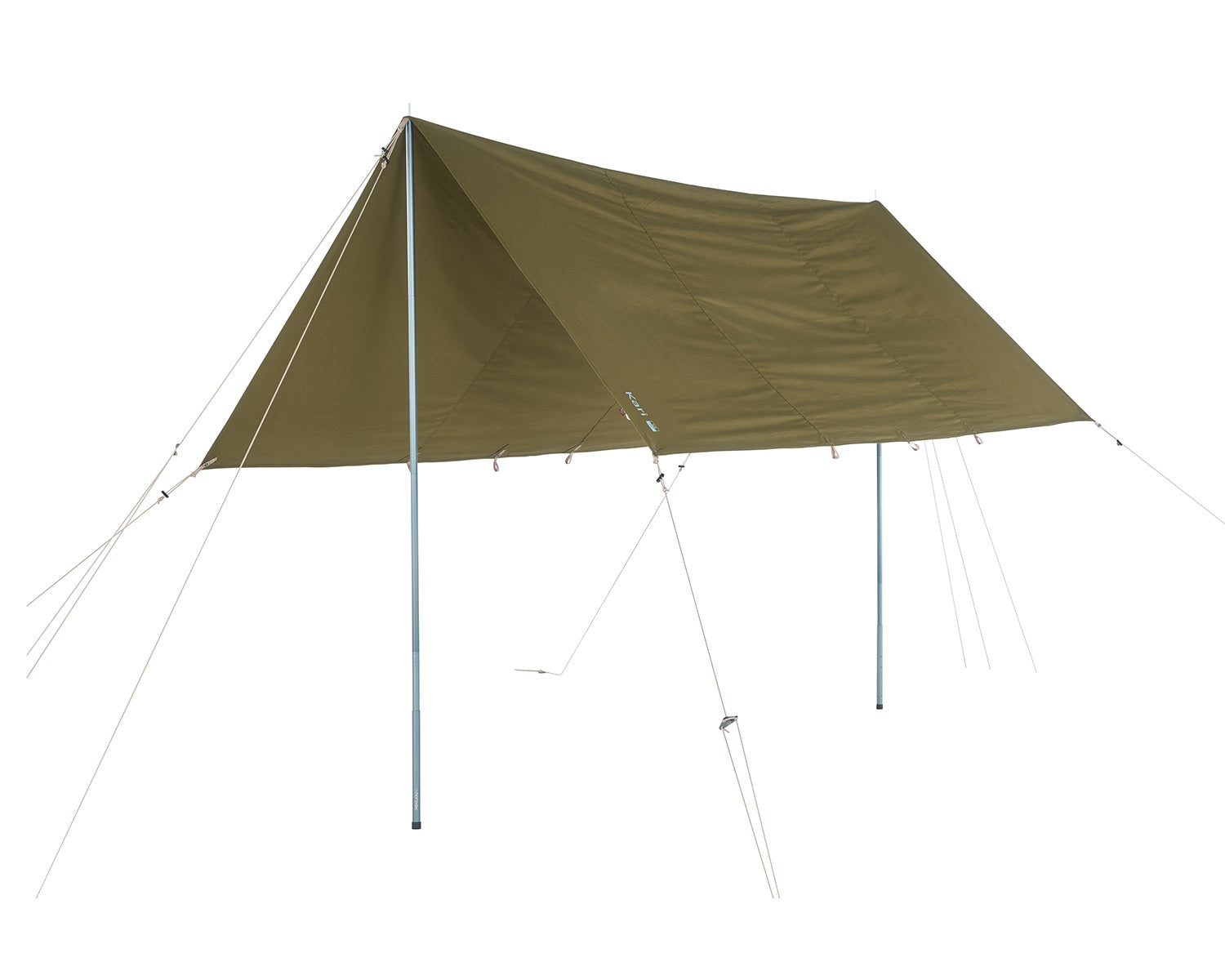 Kari 20 Bomuldstarp - 20 m² | Green Khaki