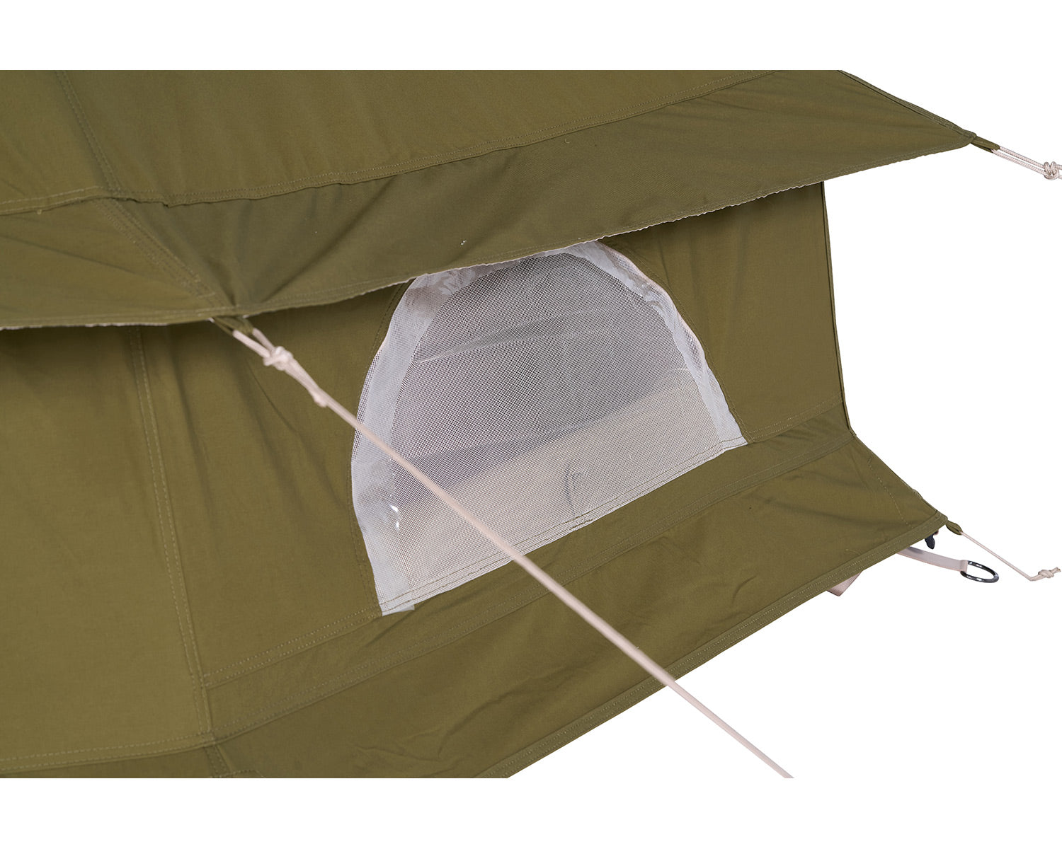Asgard 7.1 Glampingtelt - 7.1 m² | 3 personer | Green Khaki