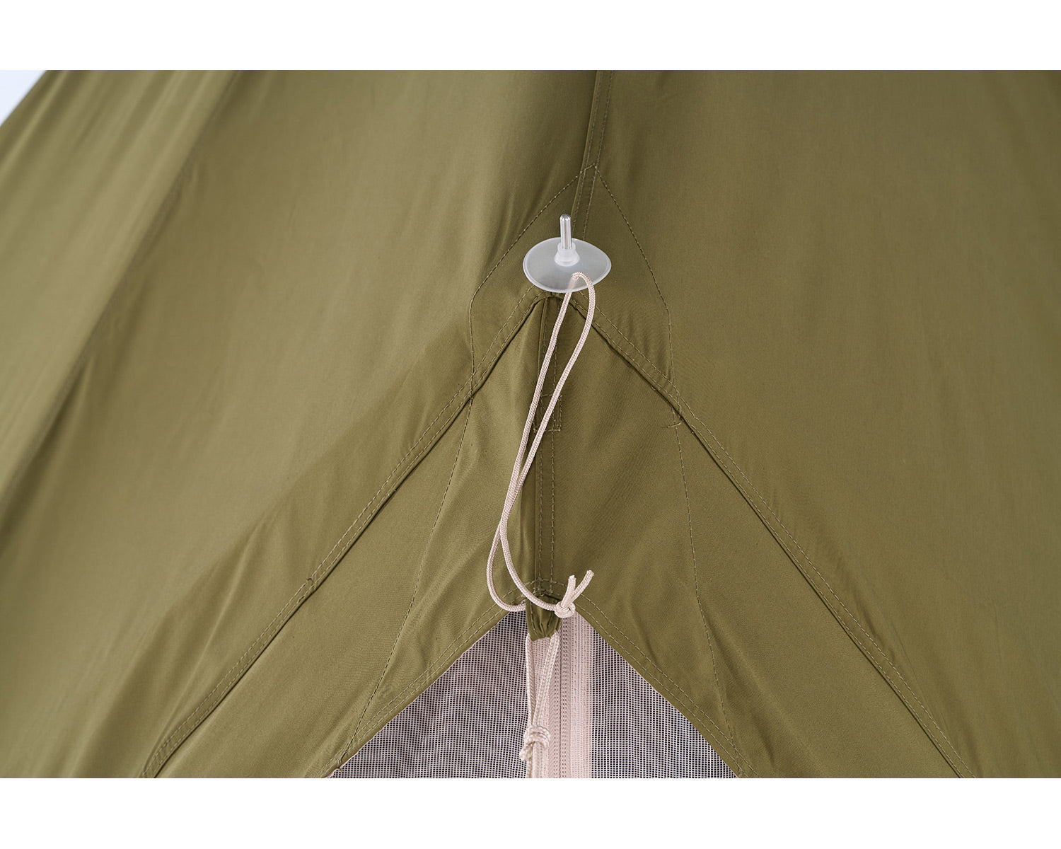 Asgard 7.1 Glampingtelt - 7.1 m² | 3 personer | Green Khaki