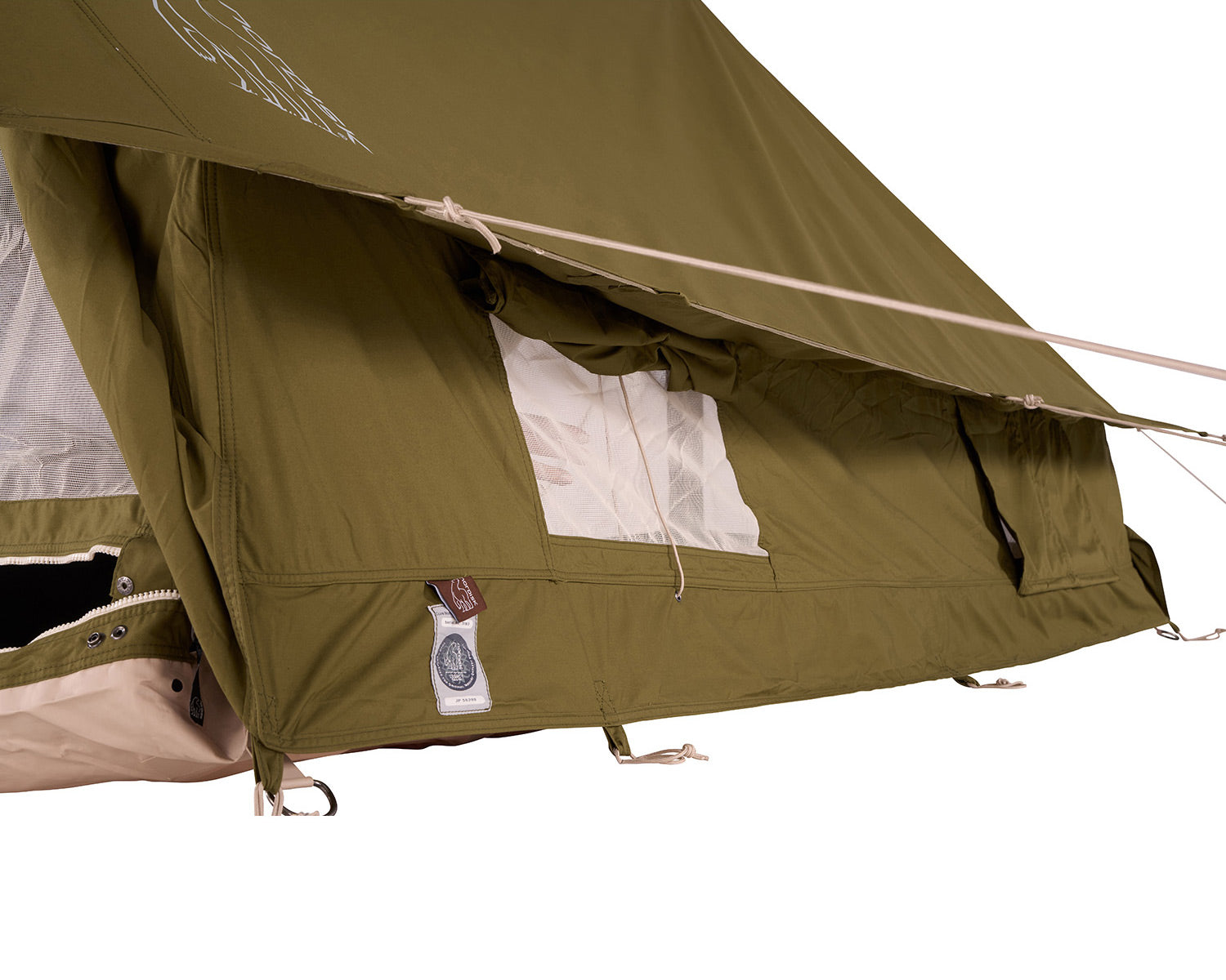 Ydun 5.5 Glampingtelt - 5.5 m² | 4 personer | Green Khaki