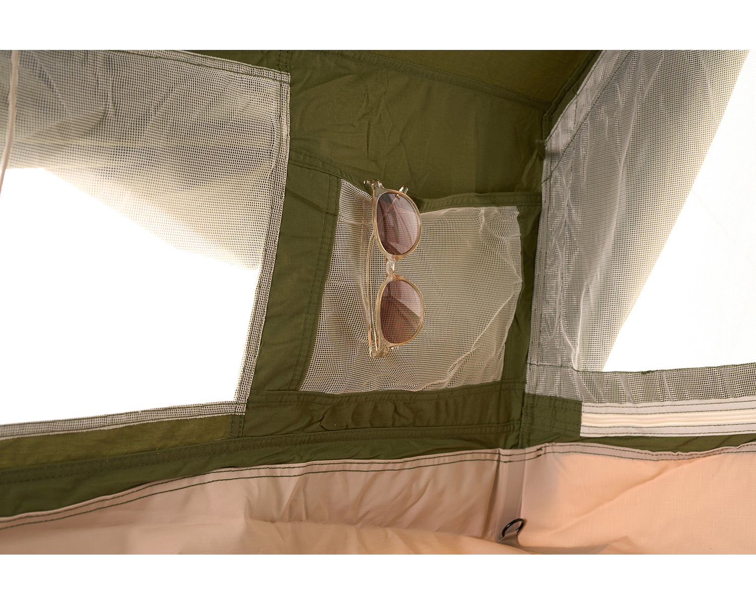 Ydun 5.5 Glampingtelt - 5.5 m² | 4 personer | Green Khaki
