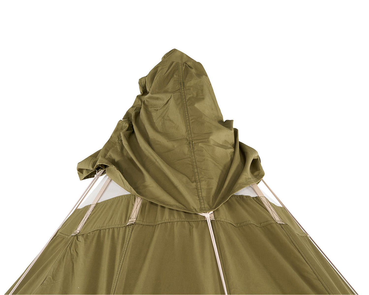Alfheim 12.6 Glampingtelt - 12.6 m² | 6 personer | Green Khaki