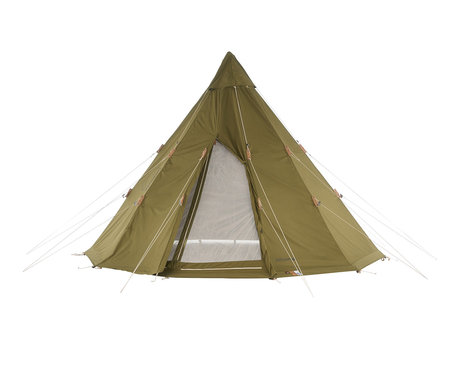 Alfheim 12.6 Glampingtelt - 12.6 m² | 6 personer | Green Khaki