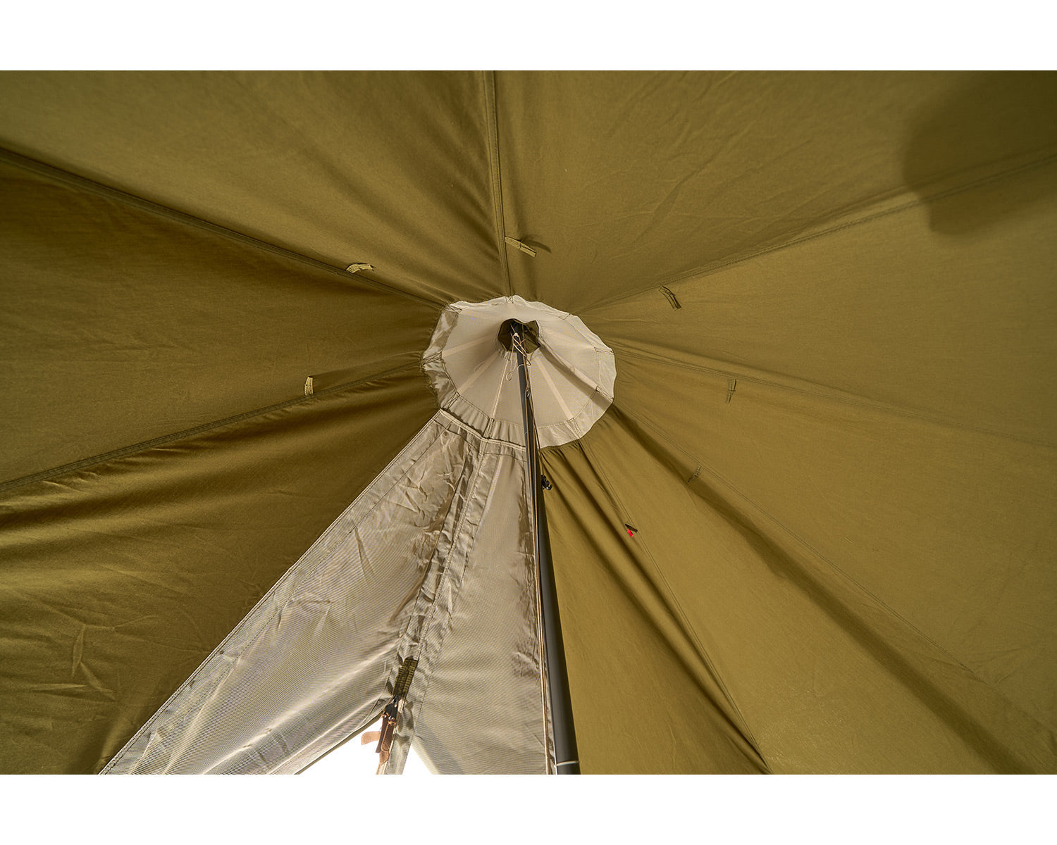 Alfheim 12.6 Glampingtelt - 12.6 m² | 6 personer | Green Khaki