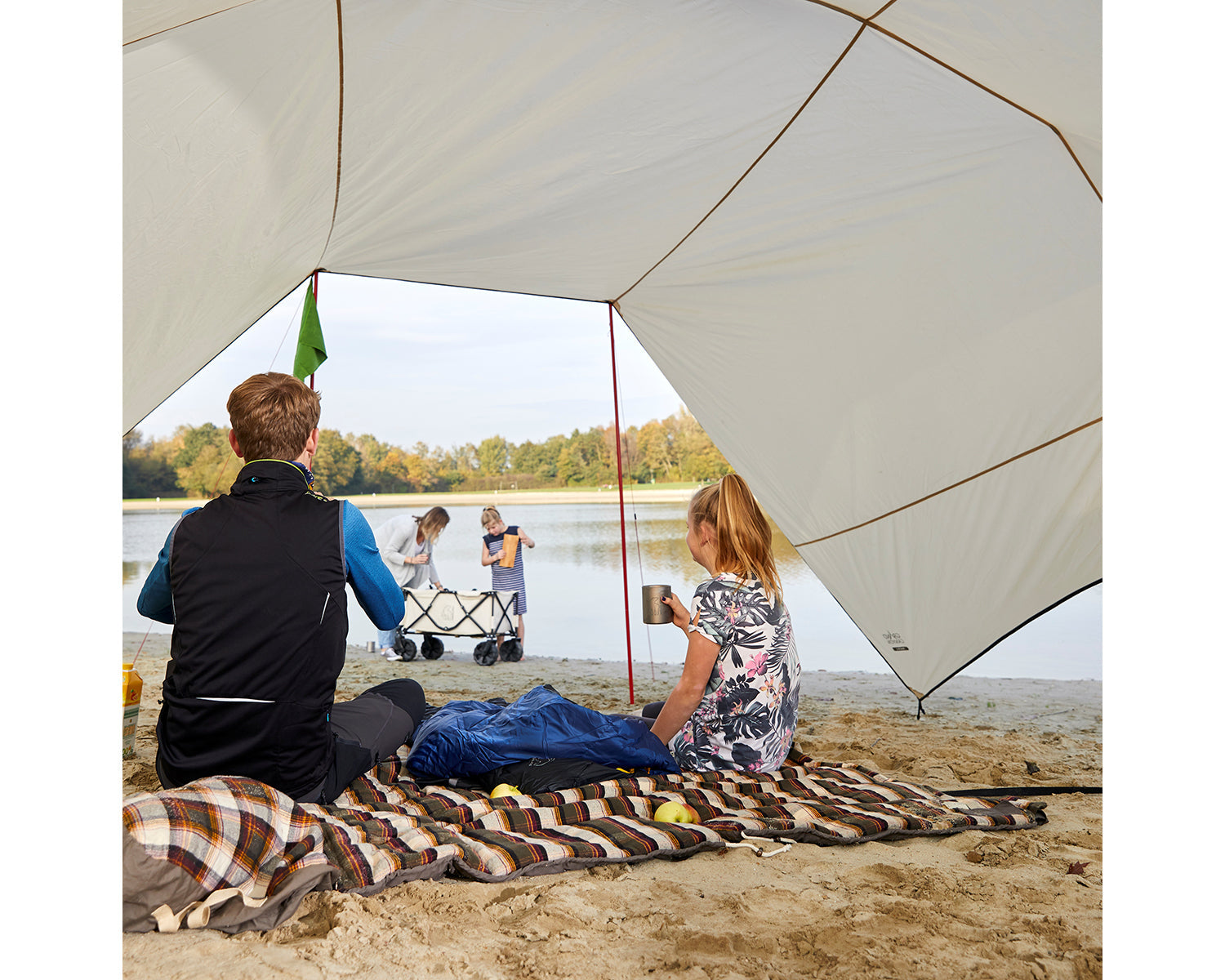 Tahuta 5 Shelter , Blue Grass