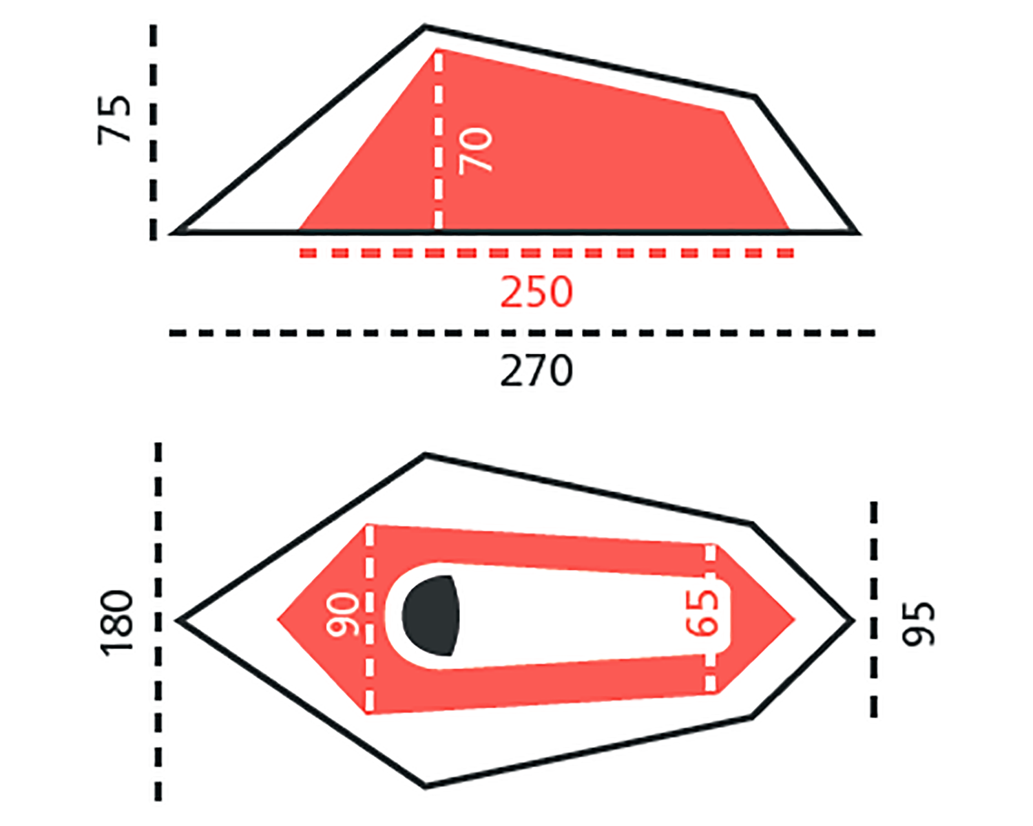 Richmond 1 Tent, Capulet Olive