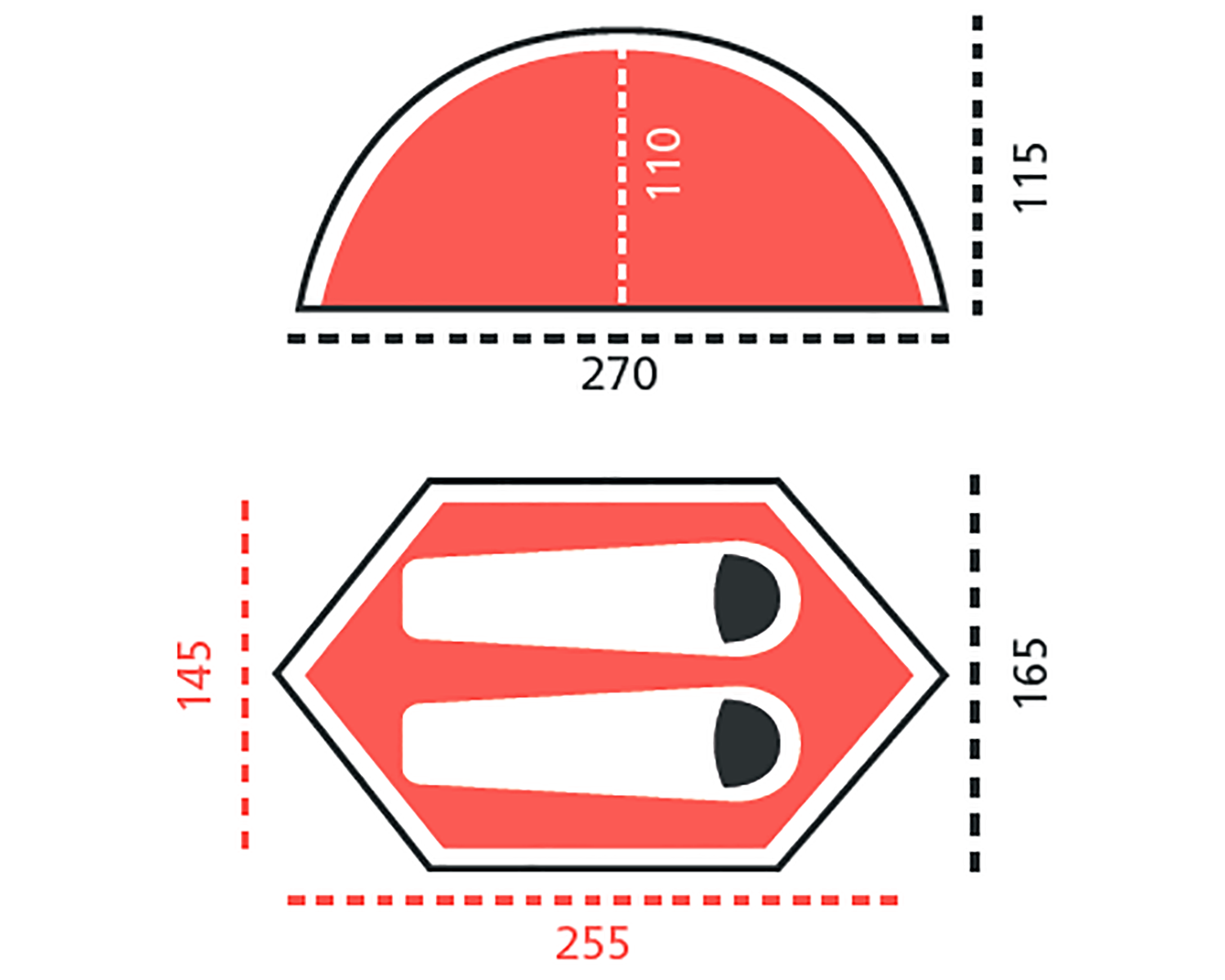 Cardova 1 Tent Alu, Capulet Olive