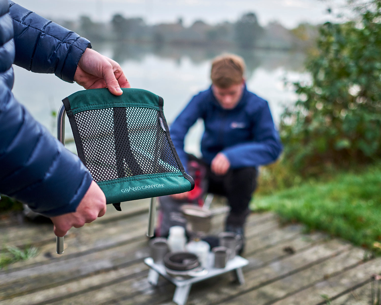 Sinyala Micro Four-legged Stool, Eden Green