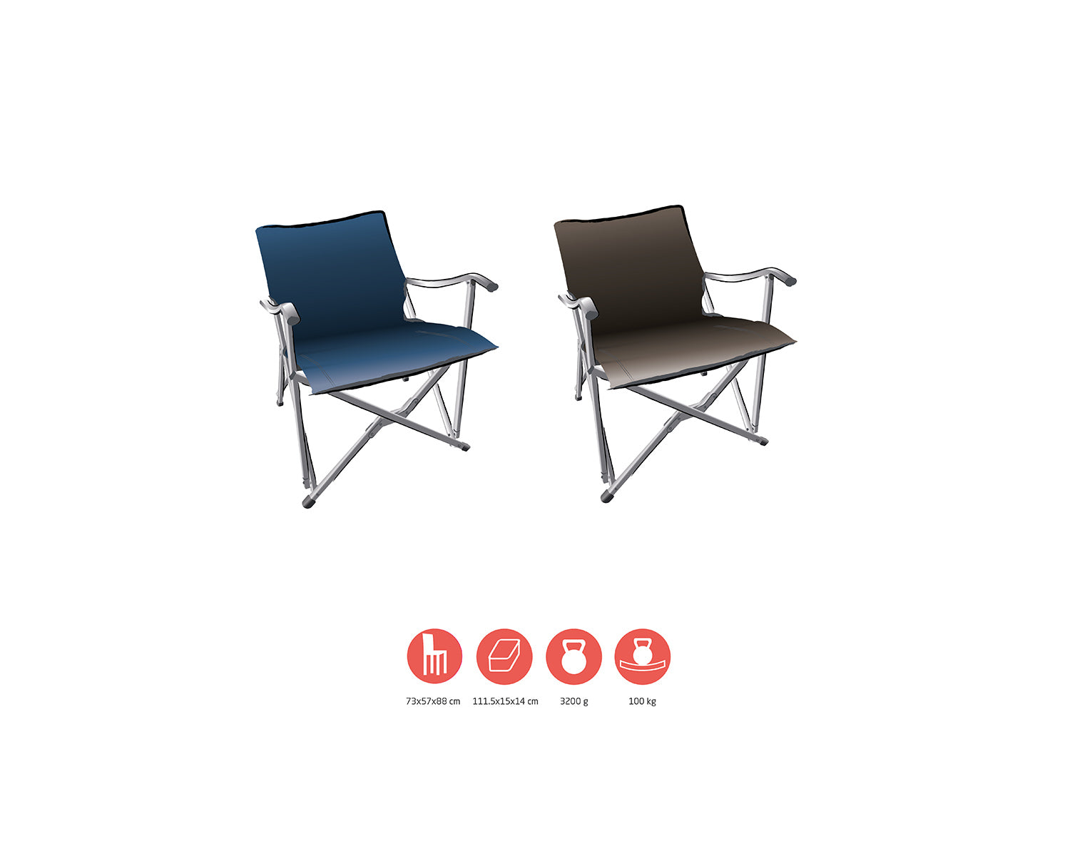 El Tovar Chair, Falcon Grey
