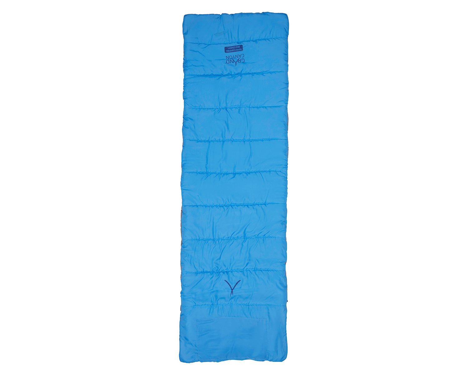Topaz Camping Bed Cover L, Dark Blue