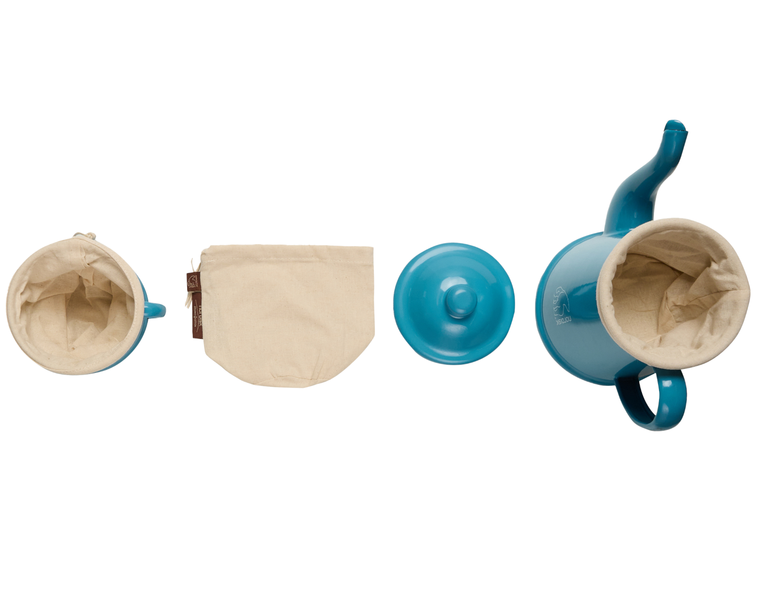 Madam Blå Brew Bag - Sæt med 5 stk.