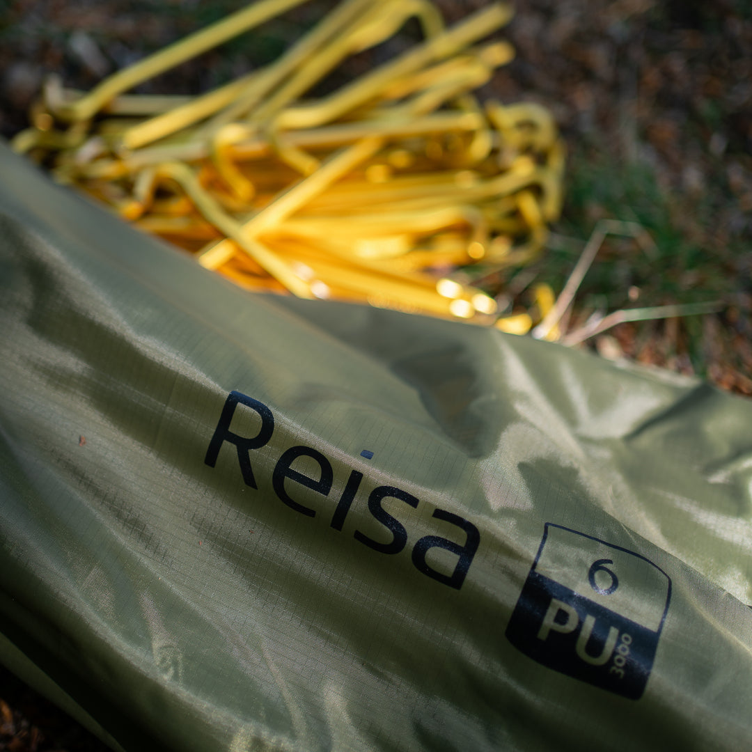 Reisa 6 PU Telt med skørt - 6 personer | Beige