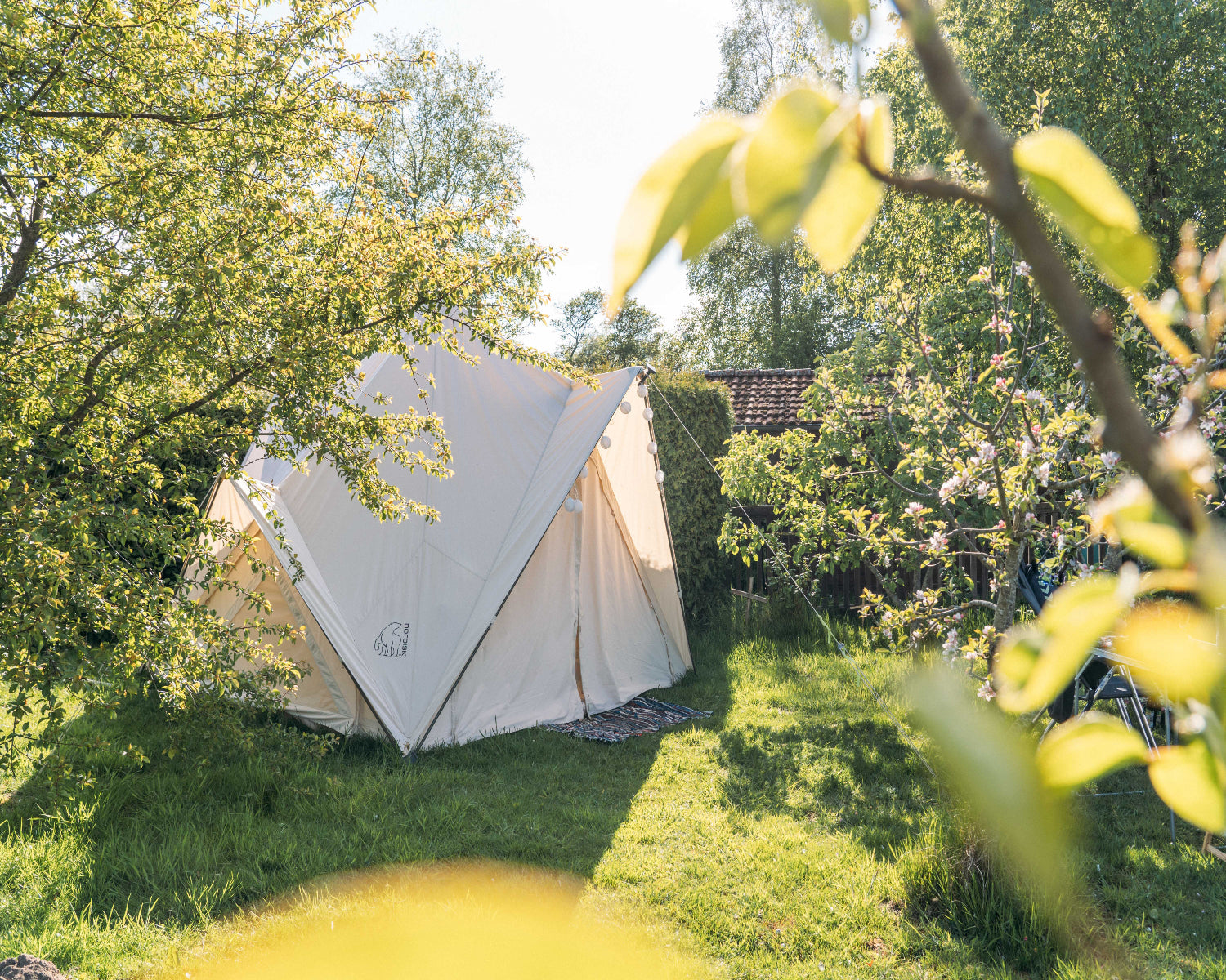 Midgard 9.2 Glampingtelt - 9.2 m² | 6 personer | Sandshell