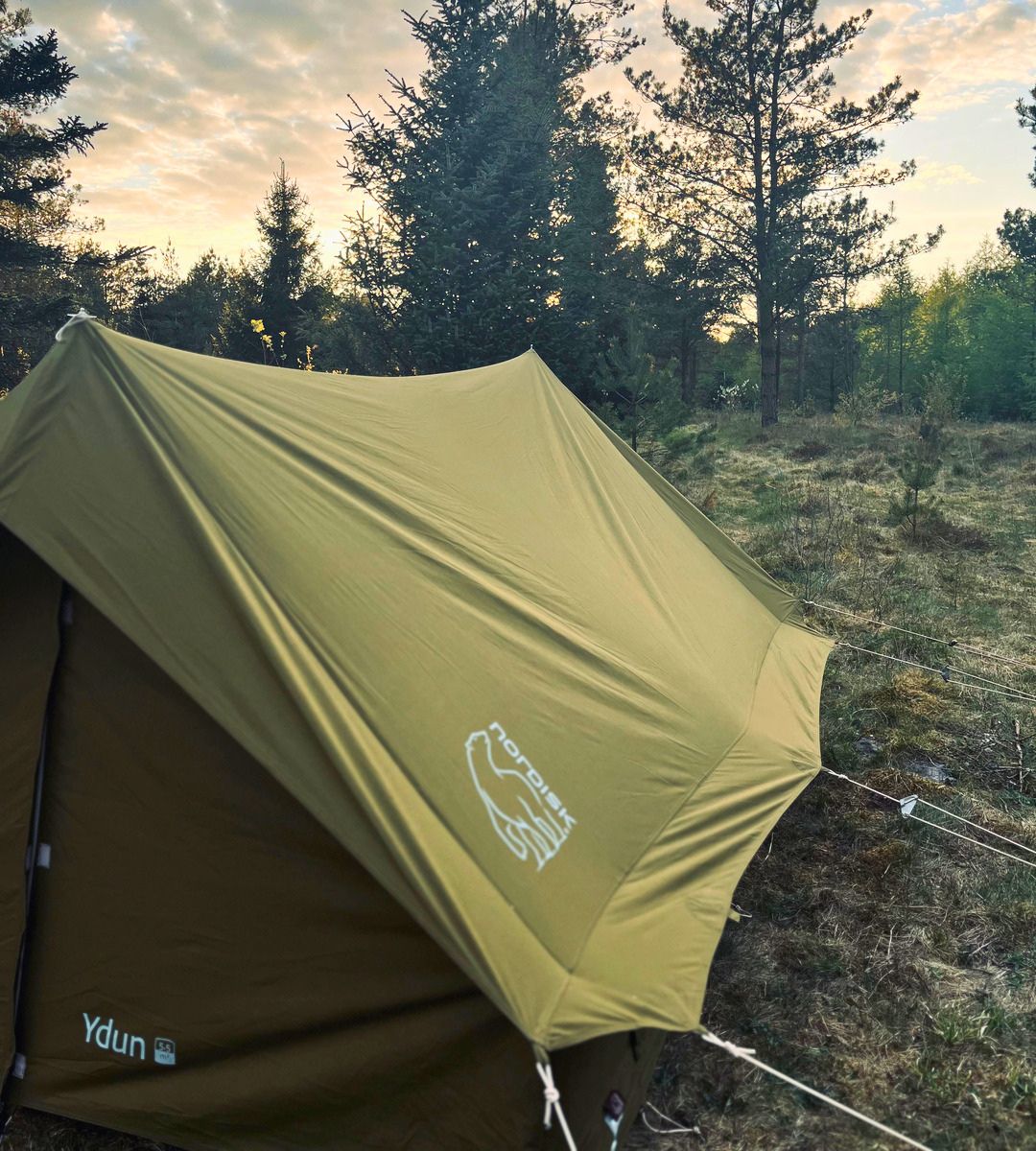 Alfheim 12.6 Glampingtelt - 12.6 m² | Green Khaki