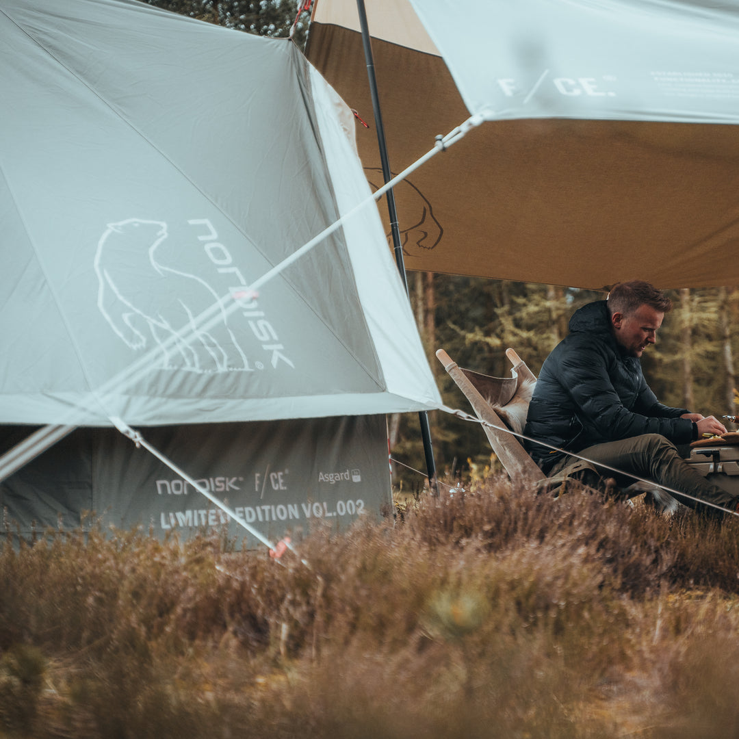 Asgard 7.2 Glampingtelt - 7.2 m² | 3 personer | Sage Green