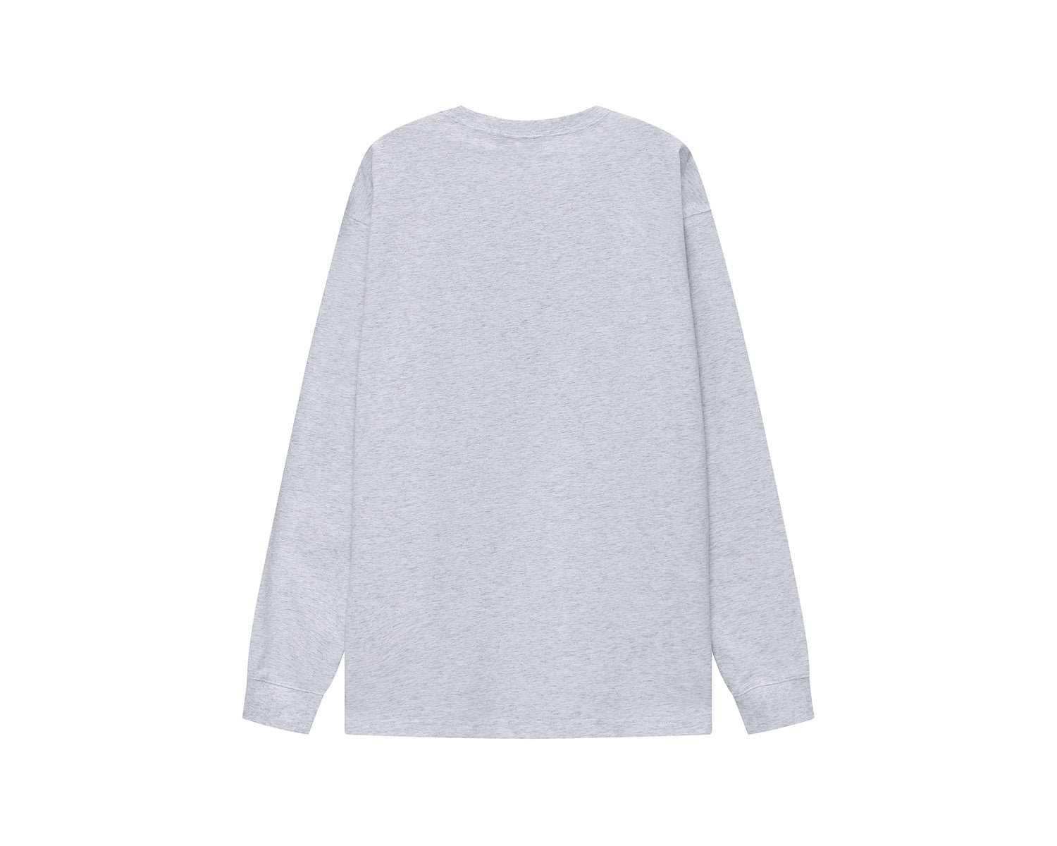 Small Polar Bear Long Sleeve T-Shirt Men's - Light Grey