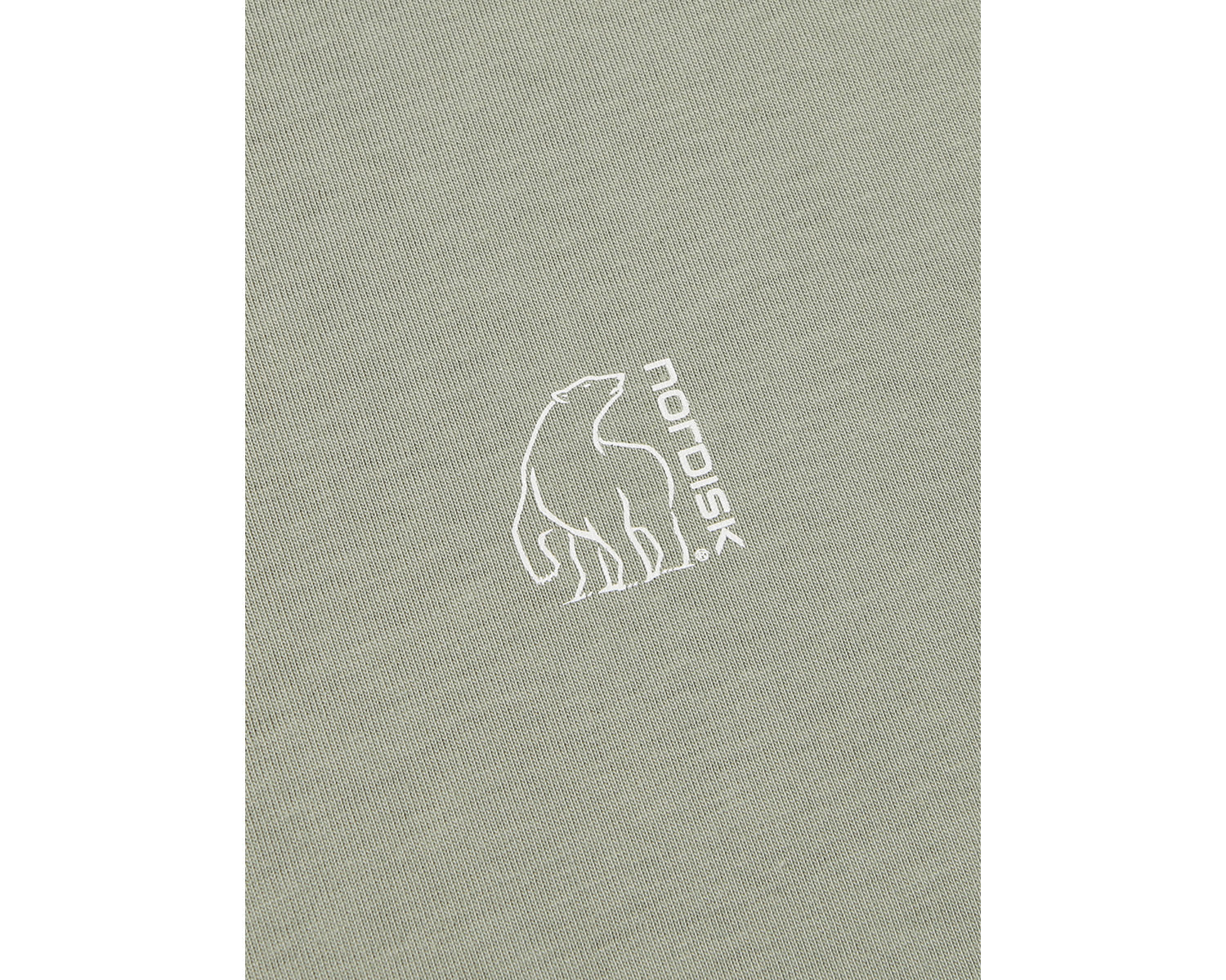 Tea Time Cartoon Polar Bear T-Shirt Unisex - Khaki