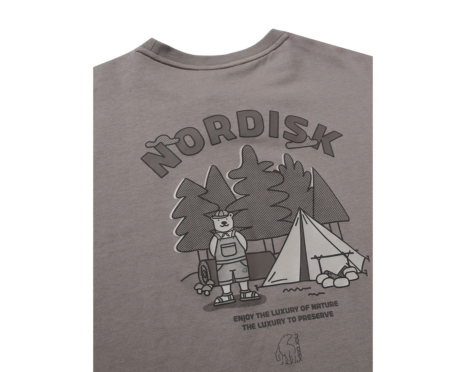 Nordisk Camping Graphic Sweatshirt Unisex - Greyish Beige