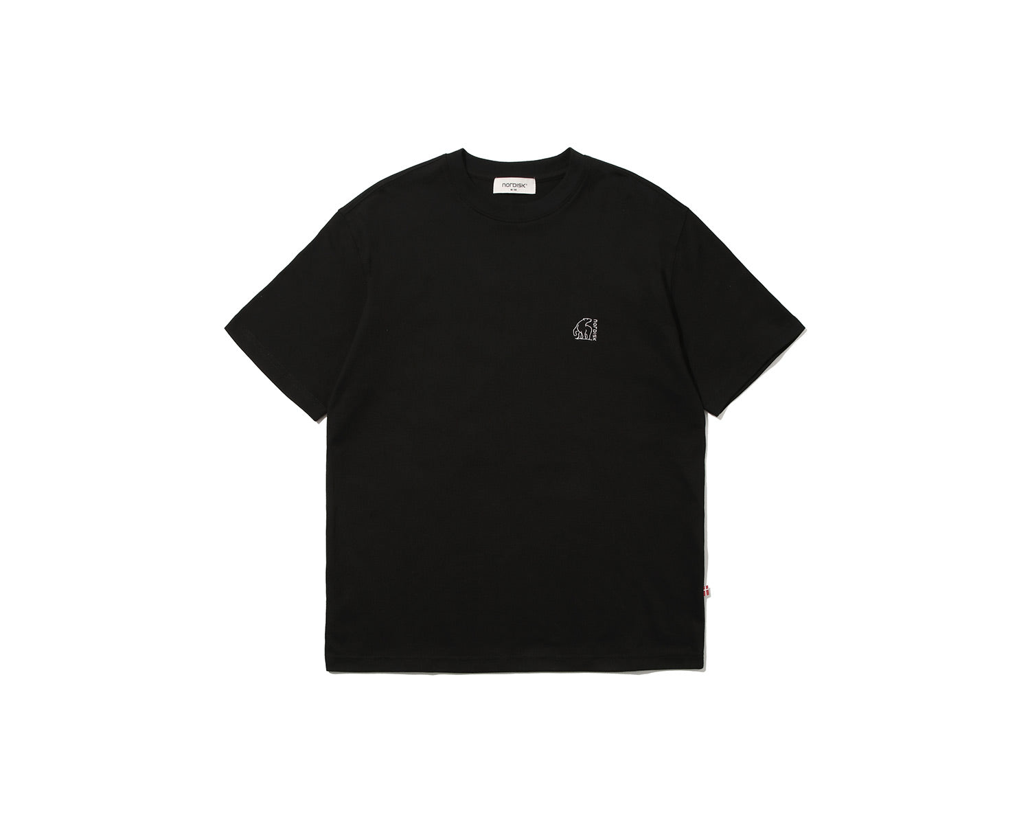 Big Polar Bear Back HW Short Sleeve T-Shirt Unisex - Black