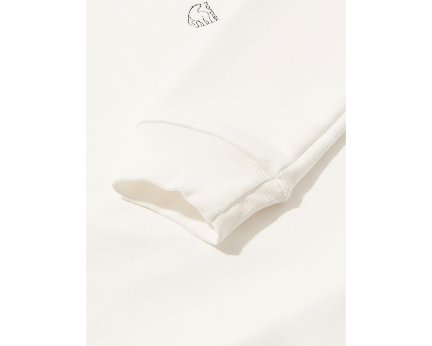 Sauna Cartoon Polar Bear Graphic Sweatshirt Unisex - Off White