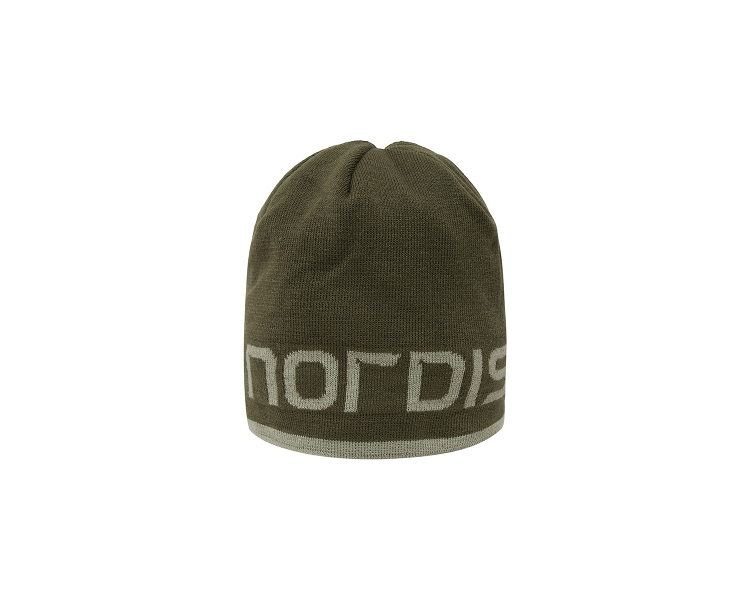 Big Logo Wording Beanie Unisex - Olive Khaki