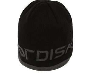 Big Logo Wording Beanie Unisex - Black