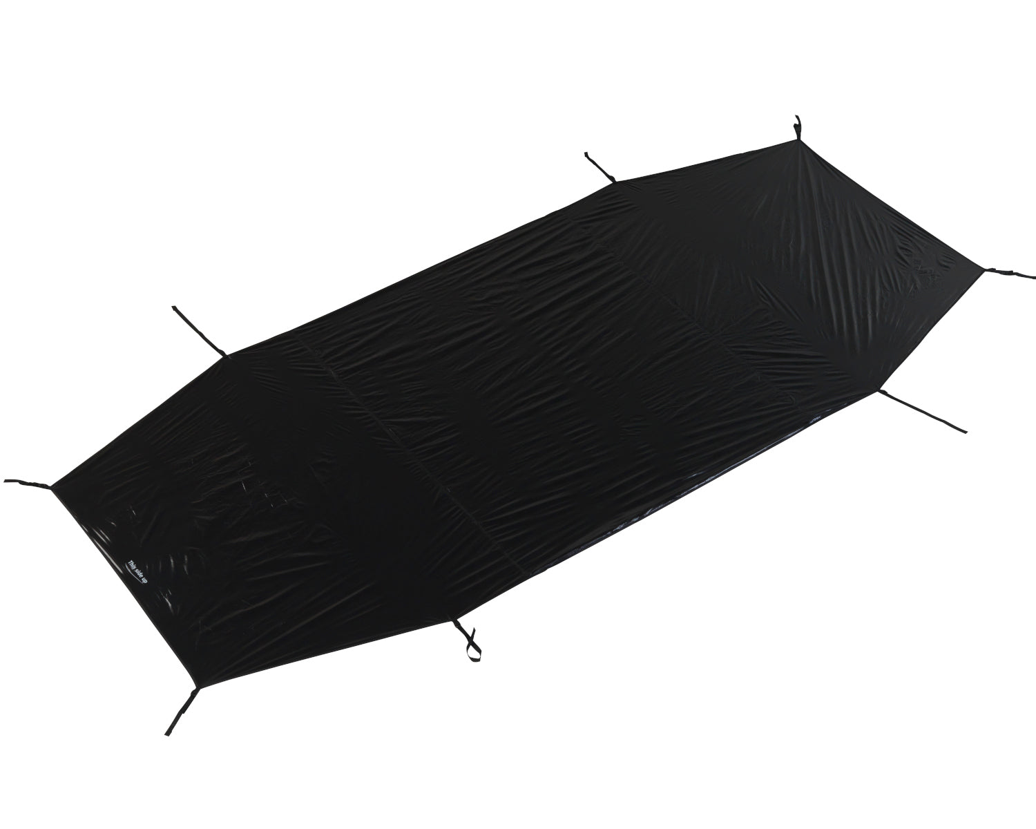 Oppland 3 PU/SI/LW Teltunderlag - Black