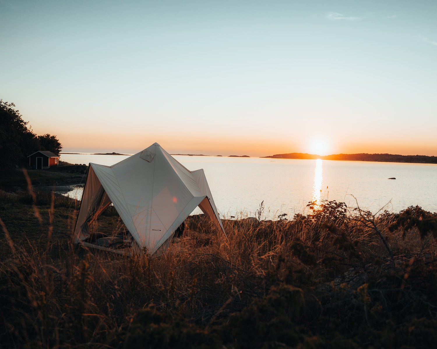 Midgard 9.2 Glampingtelt - 9.2 m² | 6 personer | Sandshell