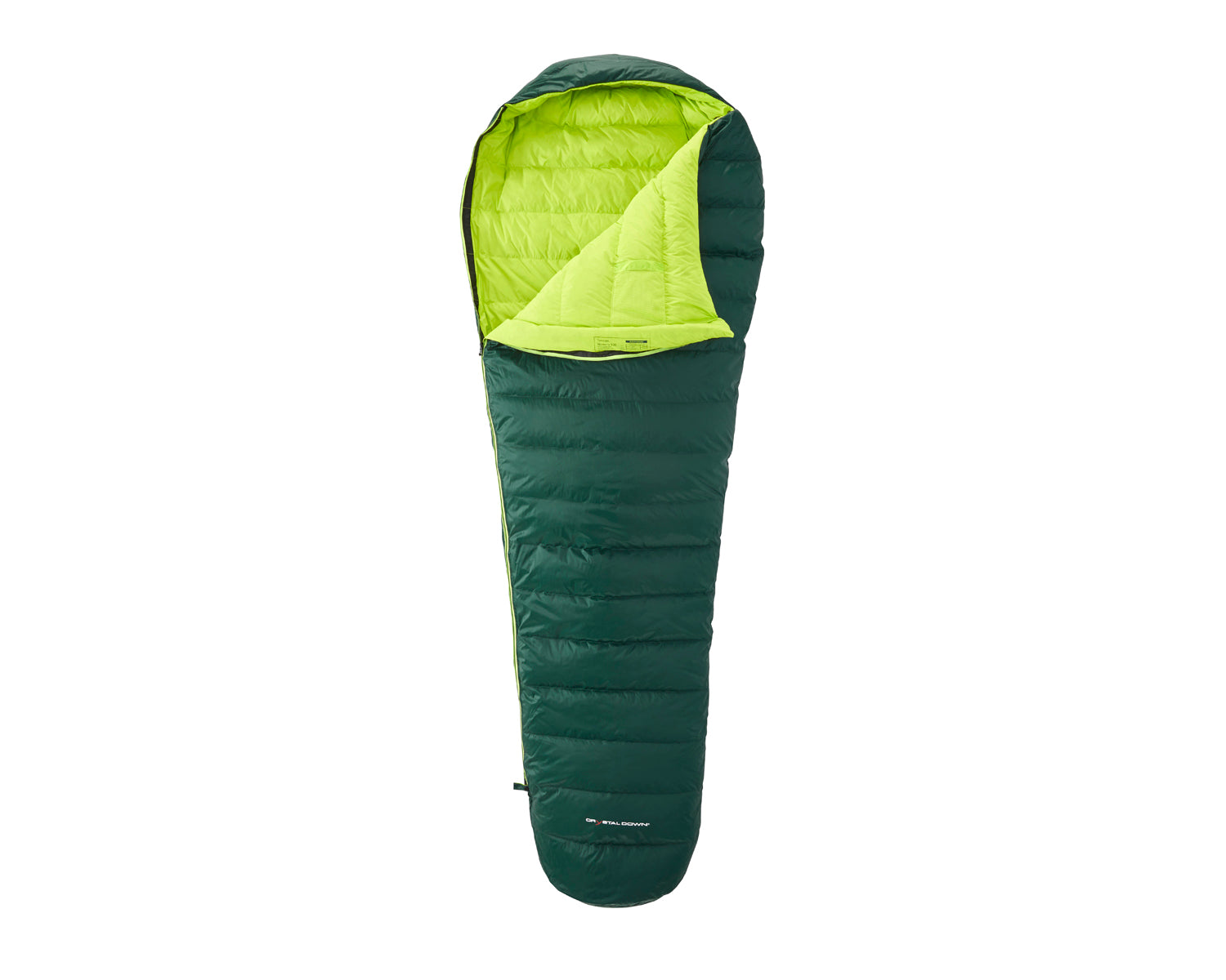 Tension Mummy 500 sovepose - (RIGHT ZIP) - Scarab/Lime